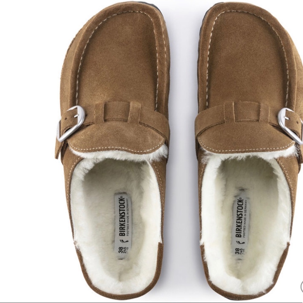 🆕🔥Birkenstock - Buckley Shearling Suede Leather - Picture 7 of 10